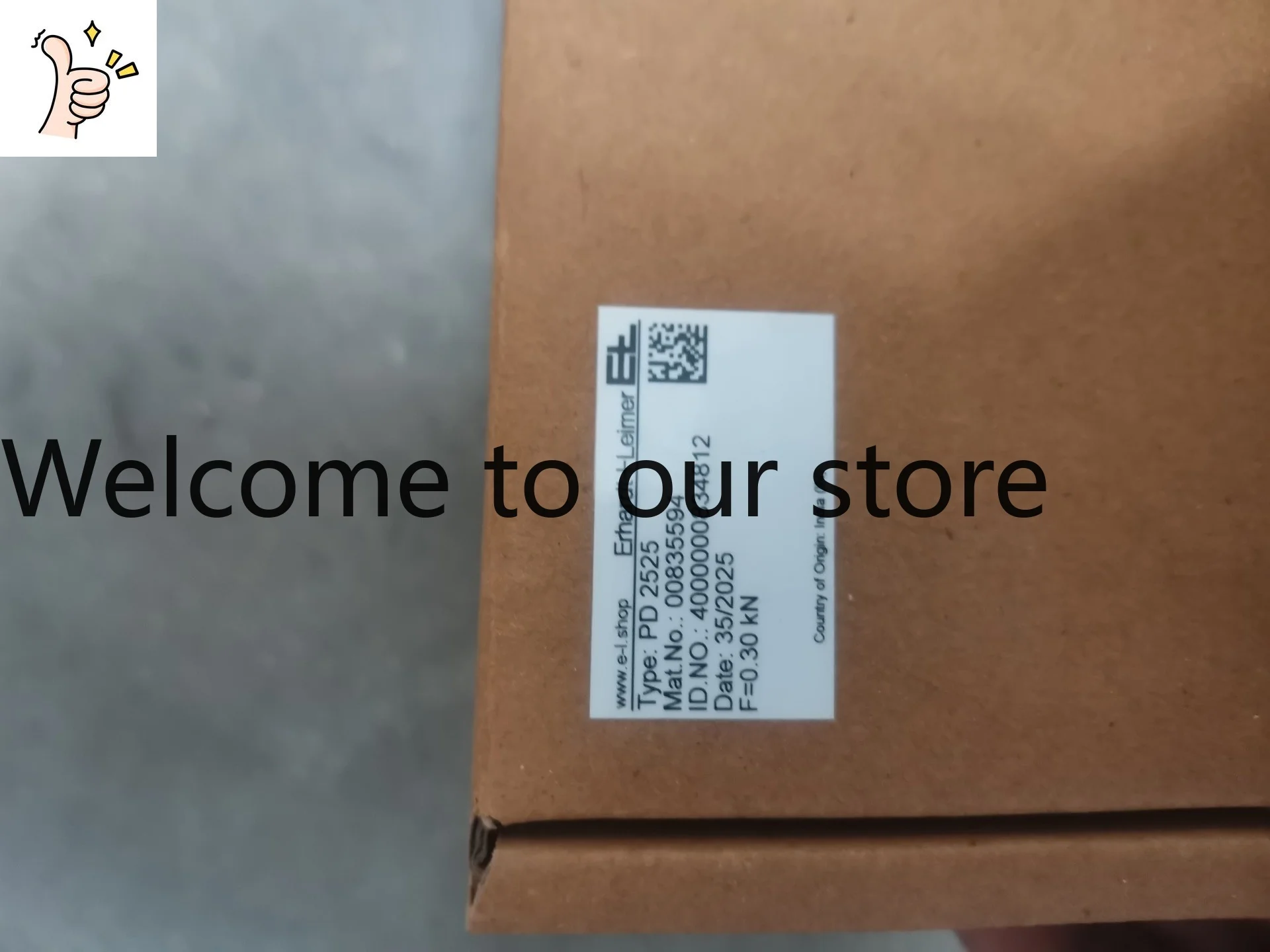 PD2525, F = 0.30KN, E + L Lemer Tension Sensor, Full