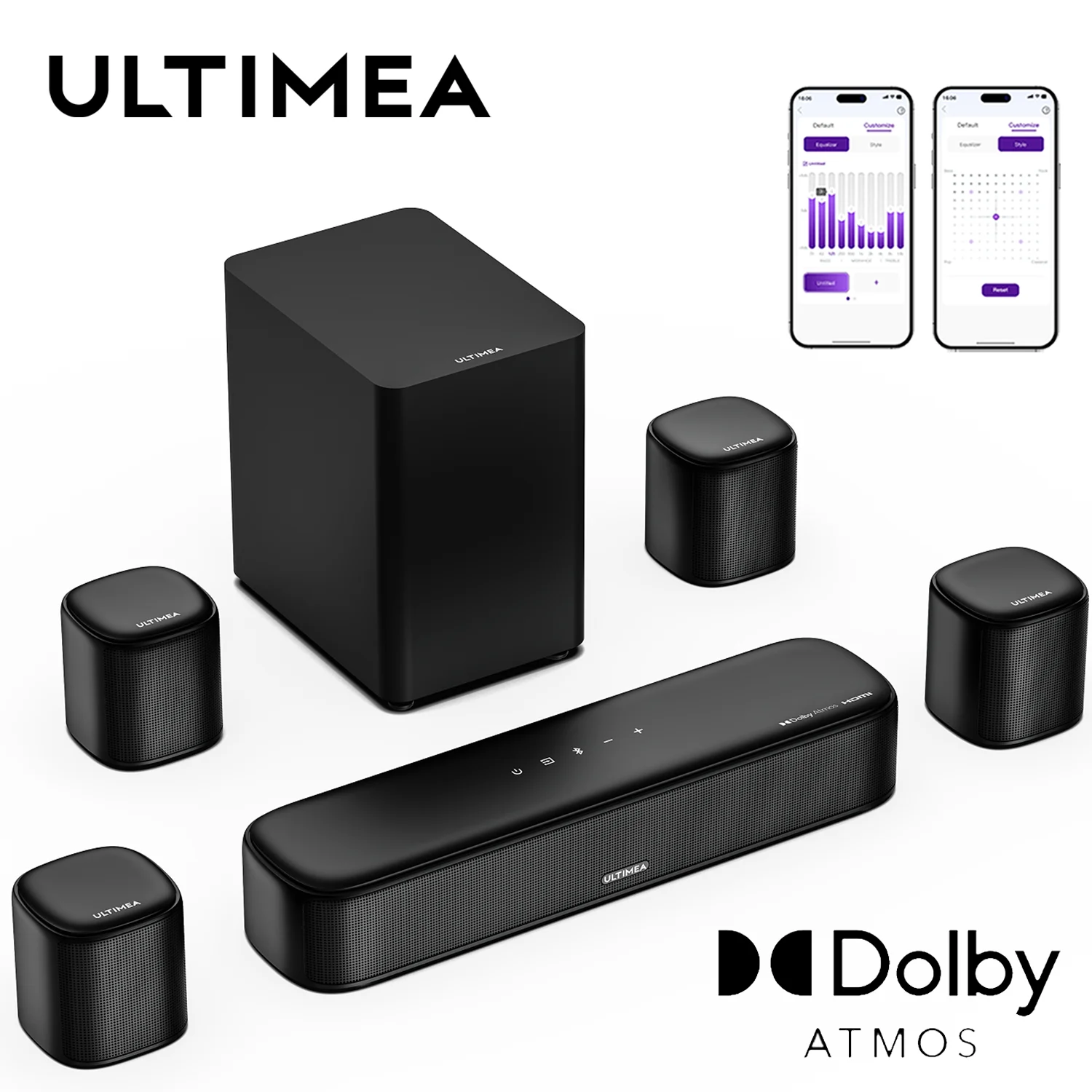 Home Cinema Ultimea - ULTIMEA Aura A60 7.1ch Sound Bar