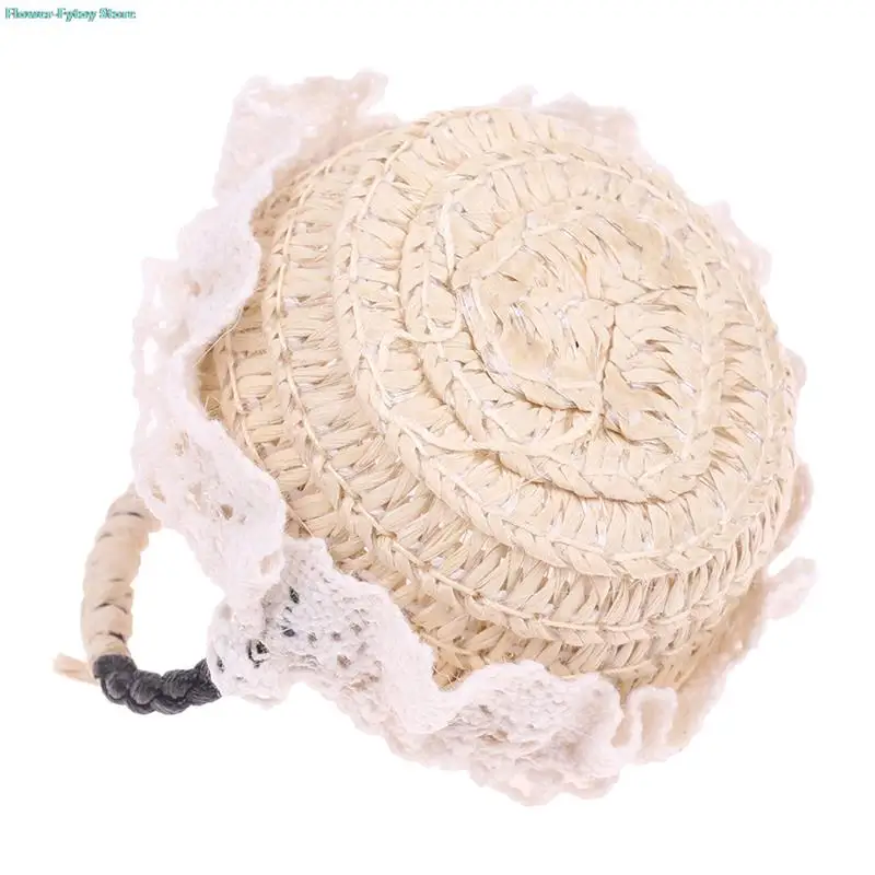 Dollhouse Hand-woven Flower Baskets Mini Furniture Basket Dollhouse Picnic Basket Dollhouse Accessories Kid Gifts Wholesale
