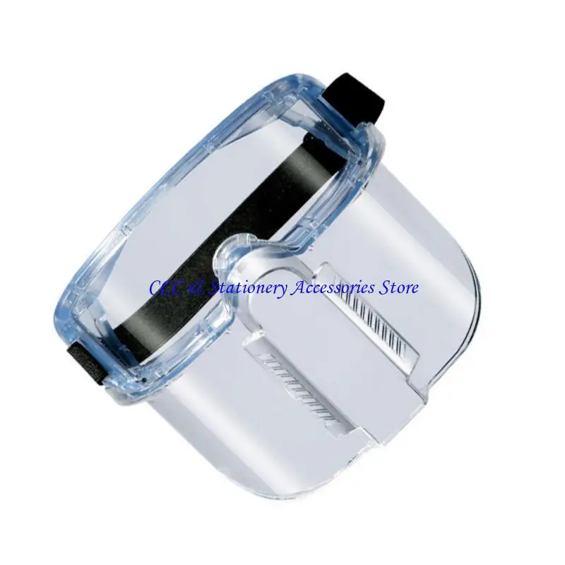 

Q1JC Clear Face Shield With Easy Clean Detachable Structure Not Scratch Clear Face Shield for Laboratory & Industrial Use