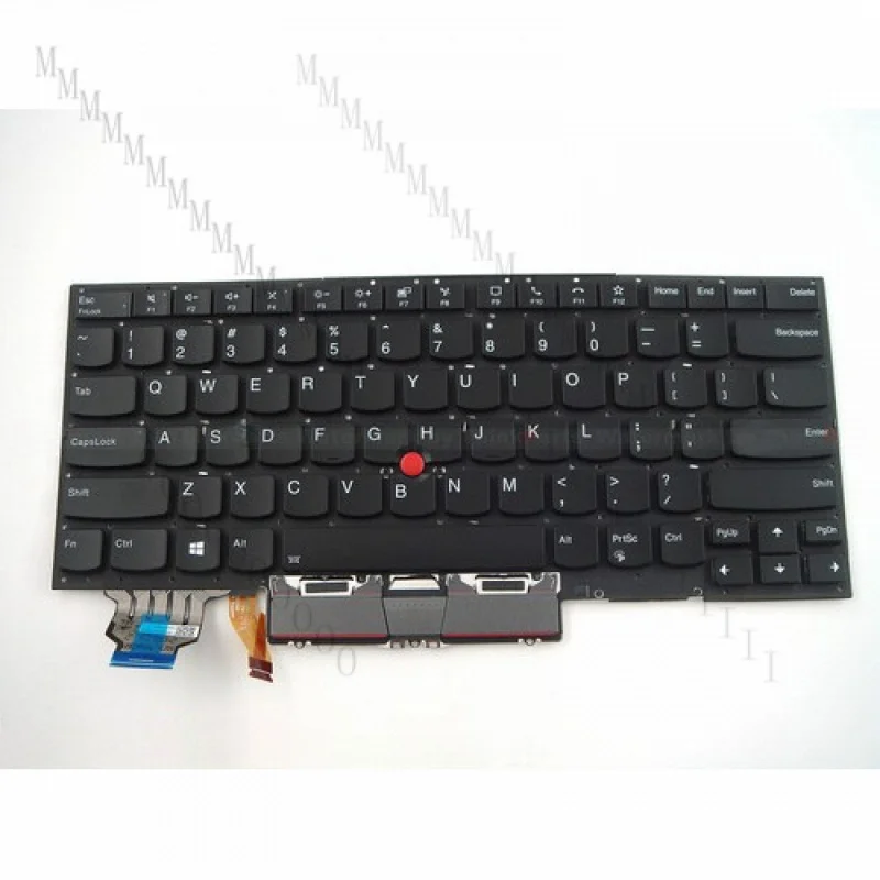 

Новая/оригинальная клавиатура AW для Lenovo ThinkPad X1 Yoga 5-го поколения 5, американская клавиатура с подсветкой Wo/рамка