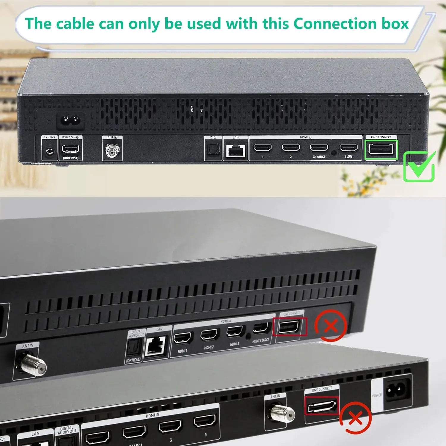 15 м BN39-03006A один соединительный кабель для Samsung QN43LS03FAF QN50LS03FAF QN55LS03FAF QN65LS03FAFXZA QN75LS03FAFXZA QN85LS03FAFXZA