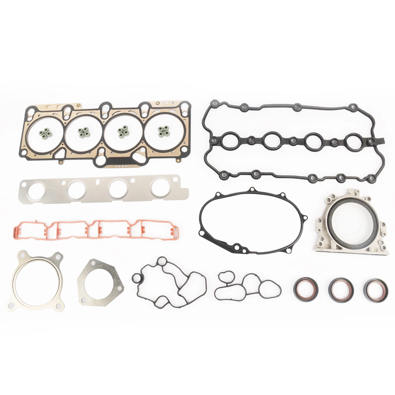 AP01 Engine Gasket Oil Seals Kit For VW GTI Golf Passat AUDI A3 A4 A6 TT SKODA SEAT 06A103171A