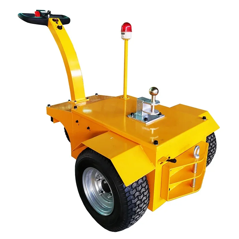 

Factory Wholesale Electric Trailer Tug 2.5T Lead-acid Battery Power 12V 800W Airport Moving Truck Transport Trolley