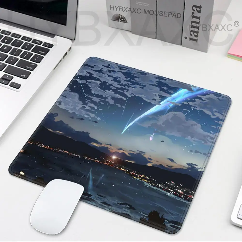 لوحة ماوس صغيرة للطاولة مضادة للانزلاق، وسادة مكتب، وسادة فاخرة لوسادات ماوس الكمبيوتر، ملحقات ماوس بسيطة لسطح المكتب #5
