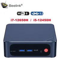 Beelink SEi 12 MINI PC i7-12650H  /  i5-12450H Win11 Pro DDR4 3200mhz NVME SSD WIFI 6 BT5.2 1000M Type-C Desk Office Mini PC