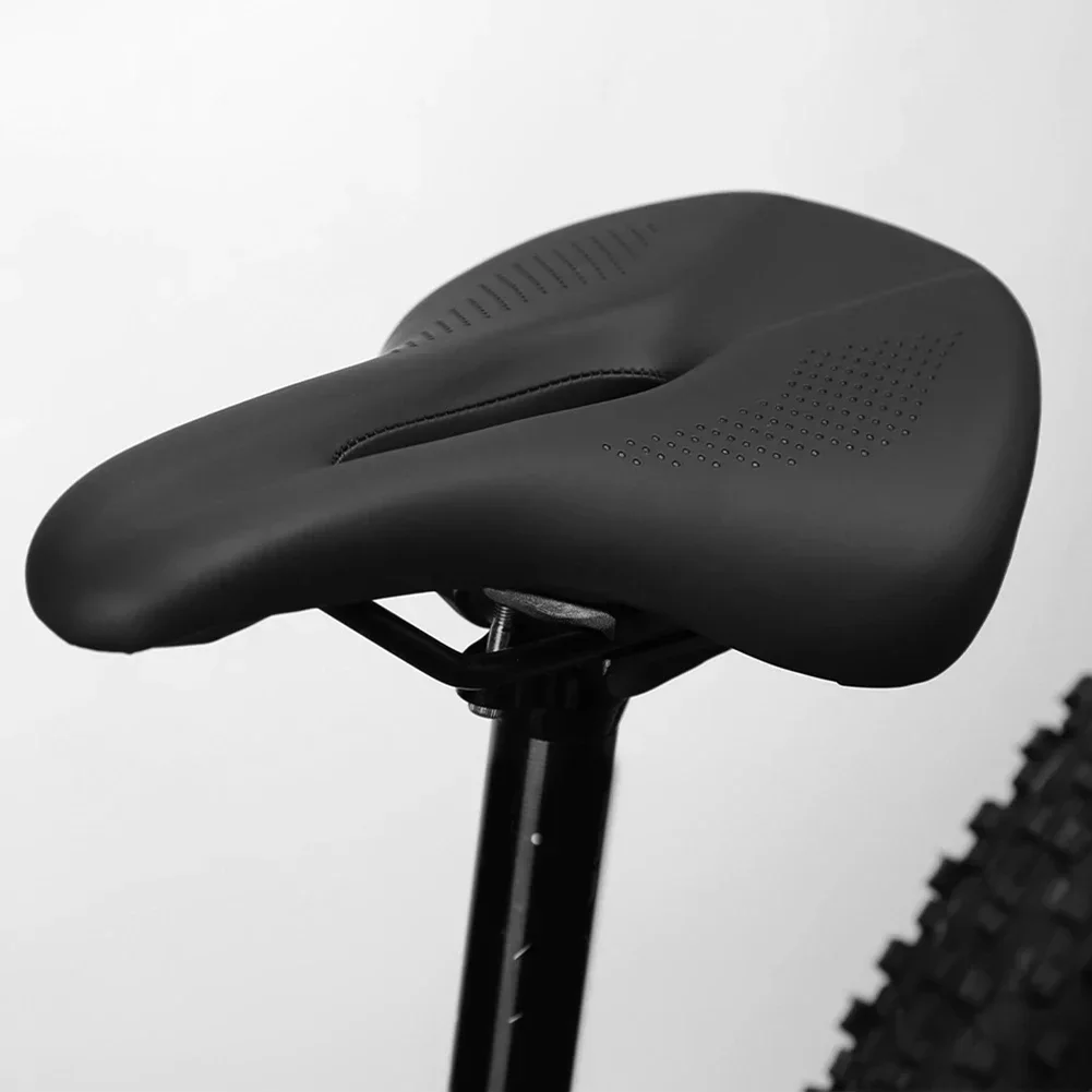 Fahrradsattel EVA Fahrradsitz Stoßdämpfender atmungsaktiver Sattel Treamlined Form für Rennrad MTB Rennrad Mountainbike