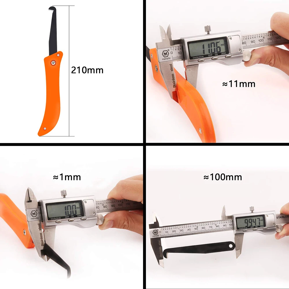 Tile Gap Repair Tool Hook Knife Professional Cleaning and Removal of Old Grout Hand Tools Tungsten Steel Joint Notcher Collator