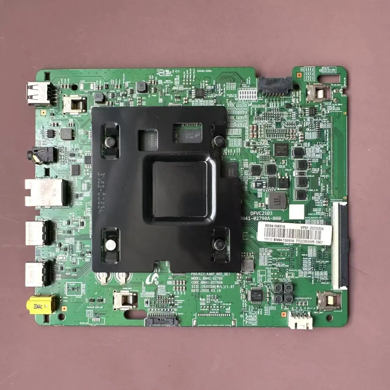 

Материнская плата QE50T BN41-02790 ПЛАТА ПИТАНИЯ BN44-01054G ДИНАМИКА LVDS ИК-сенсорный переключатель