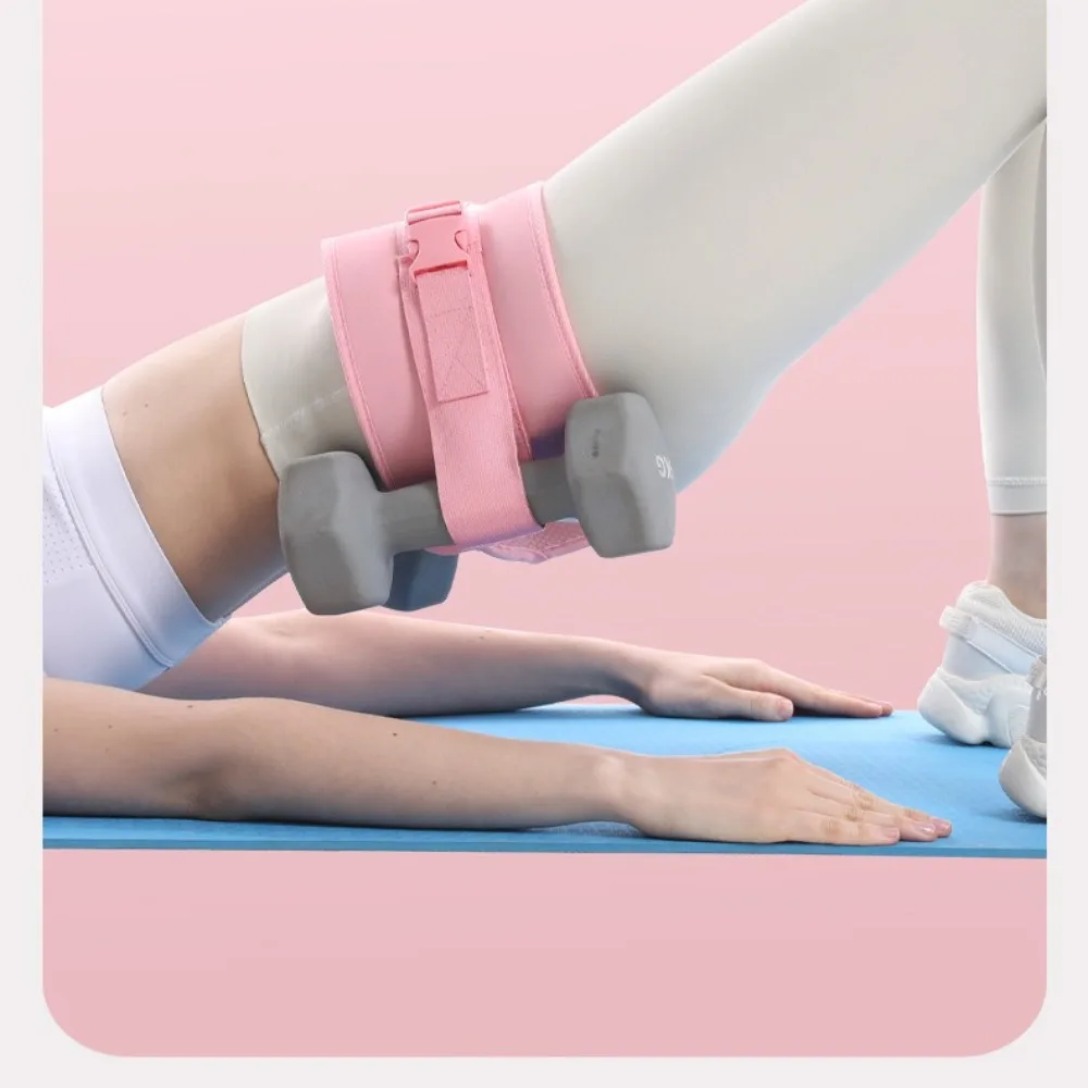 新型ベルトダンベルバーベルウェイトトレーニングヒップブリッジ補助ベルトフィットネスウエストヒップフラットサポートスラストウェイトベルト