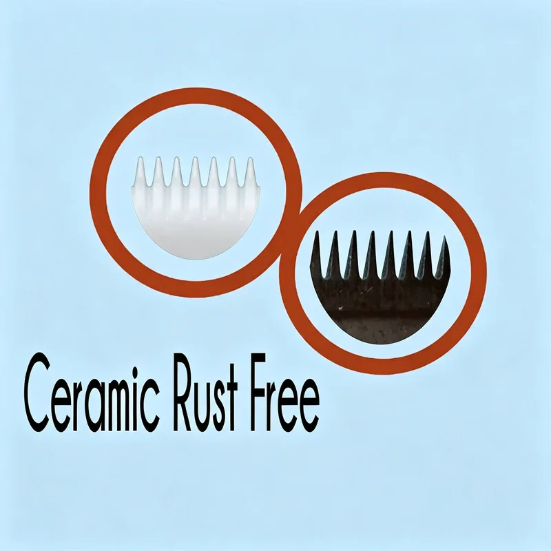 Professional Replacement Ceramic Moving Blades For Andis SlimLine Pro Li Trimmer D7 D8 #32655 D8#