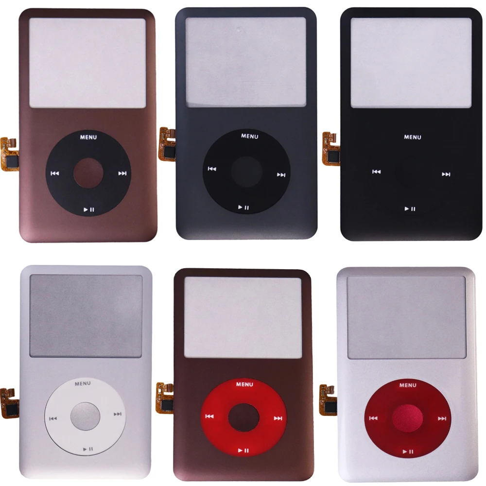 

Faceplate For iPod Classic 6th 6.5th 80GB 120GB 160GB classic 7th 160GB Front Housing Case Cover Clickwheel Center button