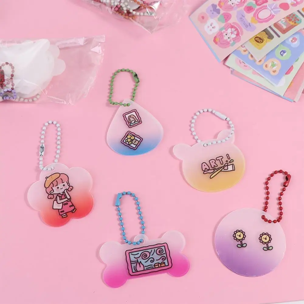 핸드 아카운트 재료 구카드 스티커 세트 구카 스티커 세트 DIY 핸드북 재료 스티커 DIY 키링 DIY 키체인 만들기 키트
