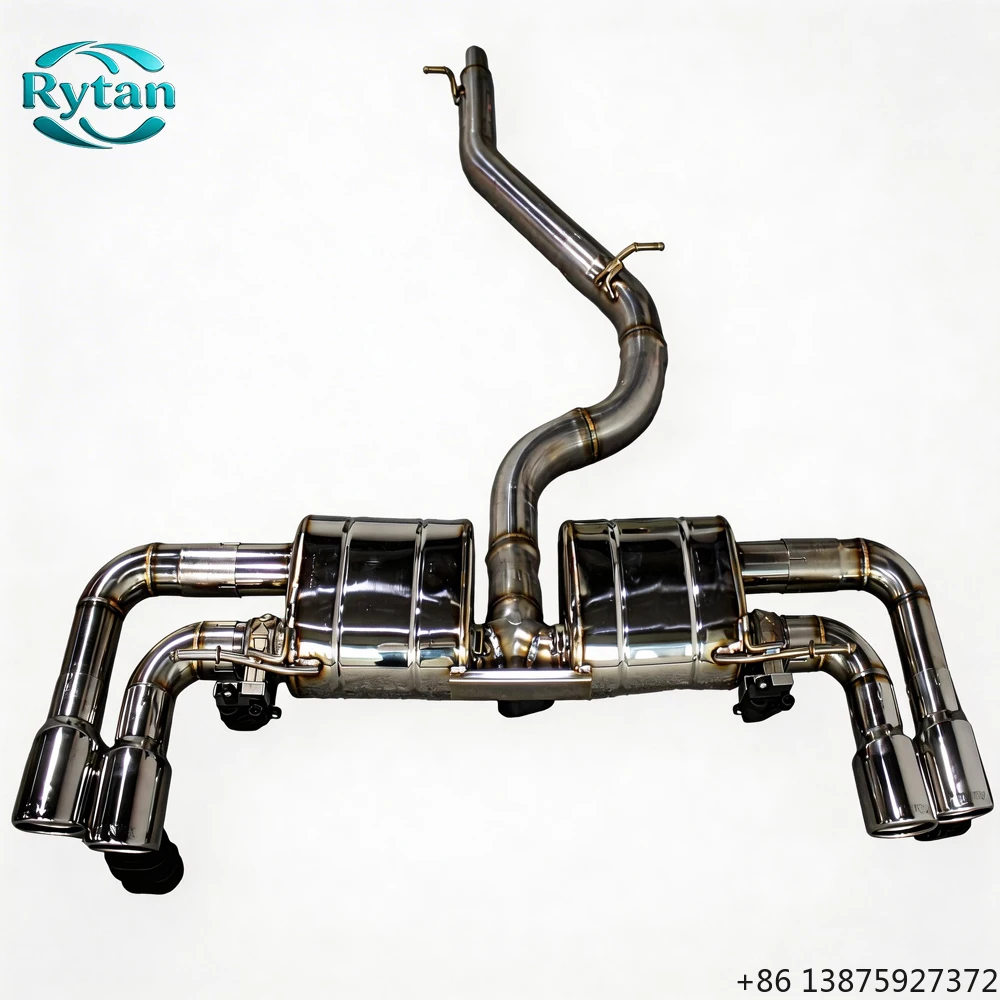

Выхлопная система Rytan Valvetronic из нержавеющей стали 304 с клапаном, Catback, для TTS MK2