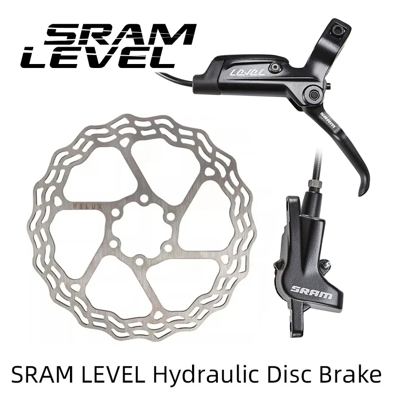 SRAM LEVEL Hydraulic Disc Brake Mountain Bike 2-Pistions Front-800mm Rear-1500mm Black