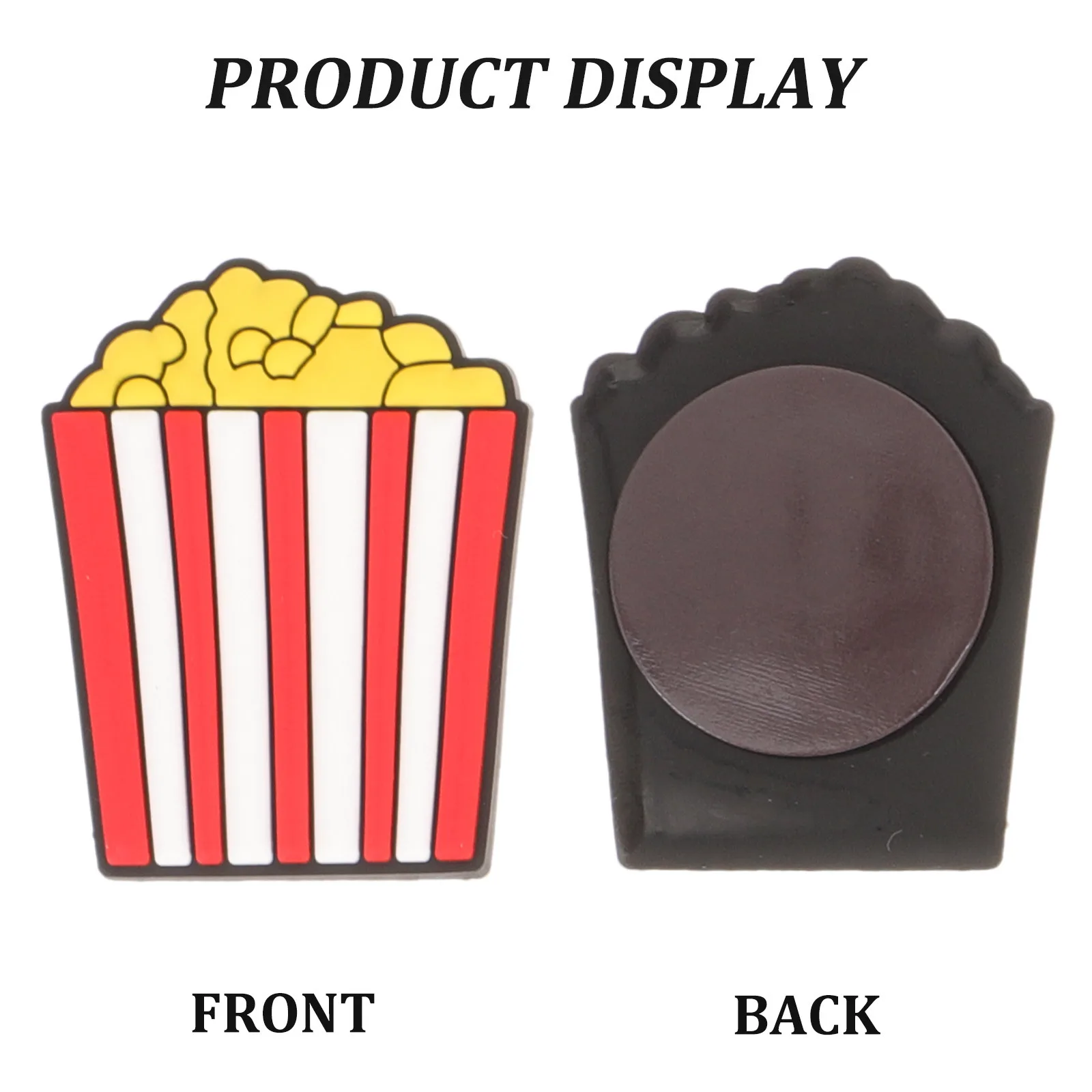 

10 Pcs Cake Dessert Tile Practical Magnets Whiteboard Cute Crafting Recipe Silica Gel Easy to Use Charming