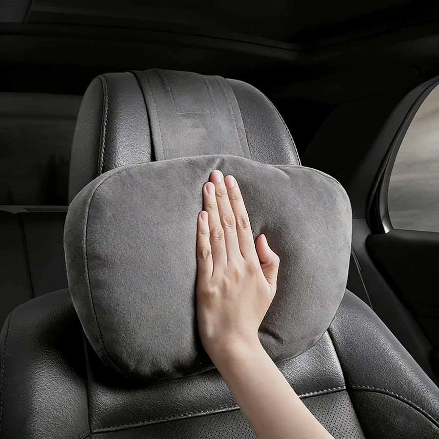 Top Car Headrest Neck Support Seat For Mercedes-Benz Maybach S Class Soft Universal Adjustable Car Pillow Neck Rest Cushion