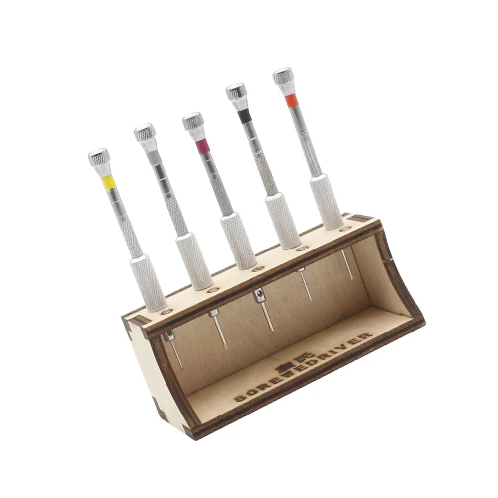 

5Pcs Watch Screwdriver Set 0.8 to 1.6mm Professional Precision Repair Tool for Watches Eyeglasses Mobile Phone Laptop Clock Band