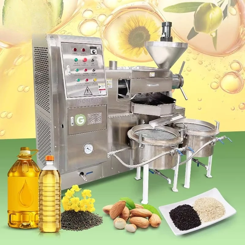 Virgin Coconut Multifunktionales Kochen Macadamia Master Oil Make Presser Extraction Machine Automatische Philippine