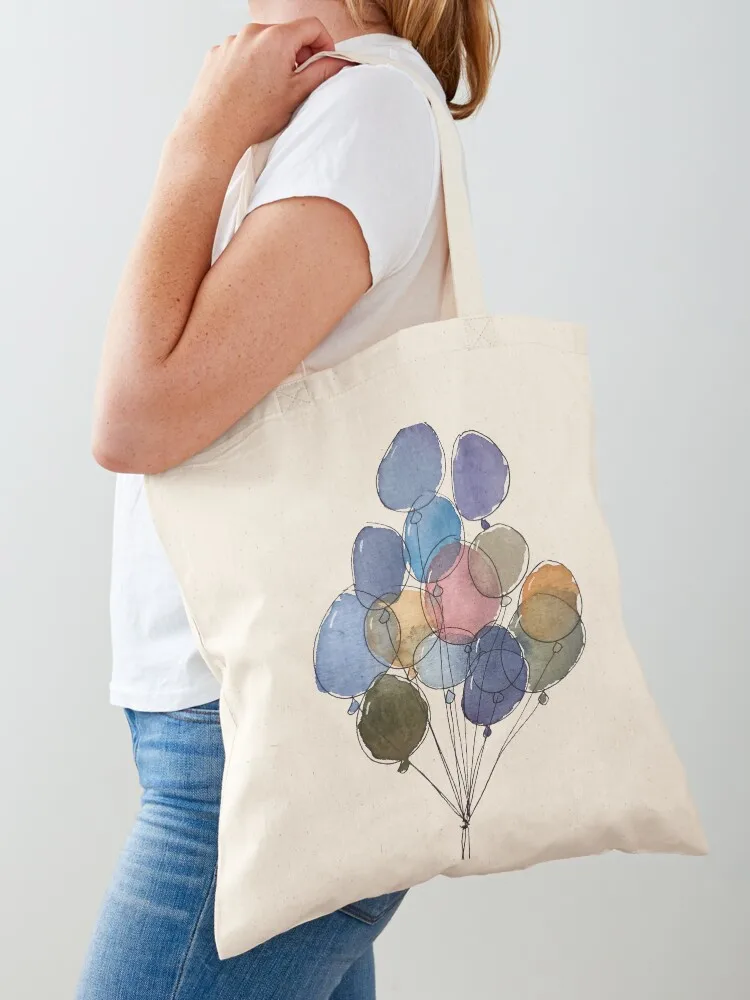Balloons Tote Bag hand bag ladies Canvas stote bag reusable shopping
