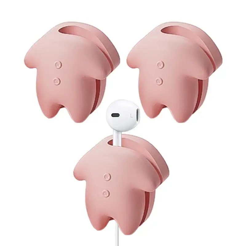 

Cord Organizer For Desk 3 Pieces Cord Management Adhesive Cord Clip Cable Organizer Cord Clip Cord Management For Home Offices