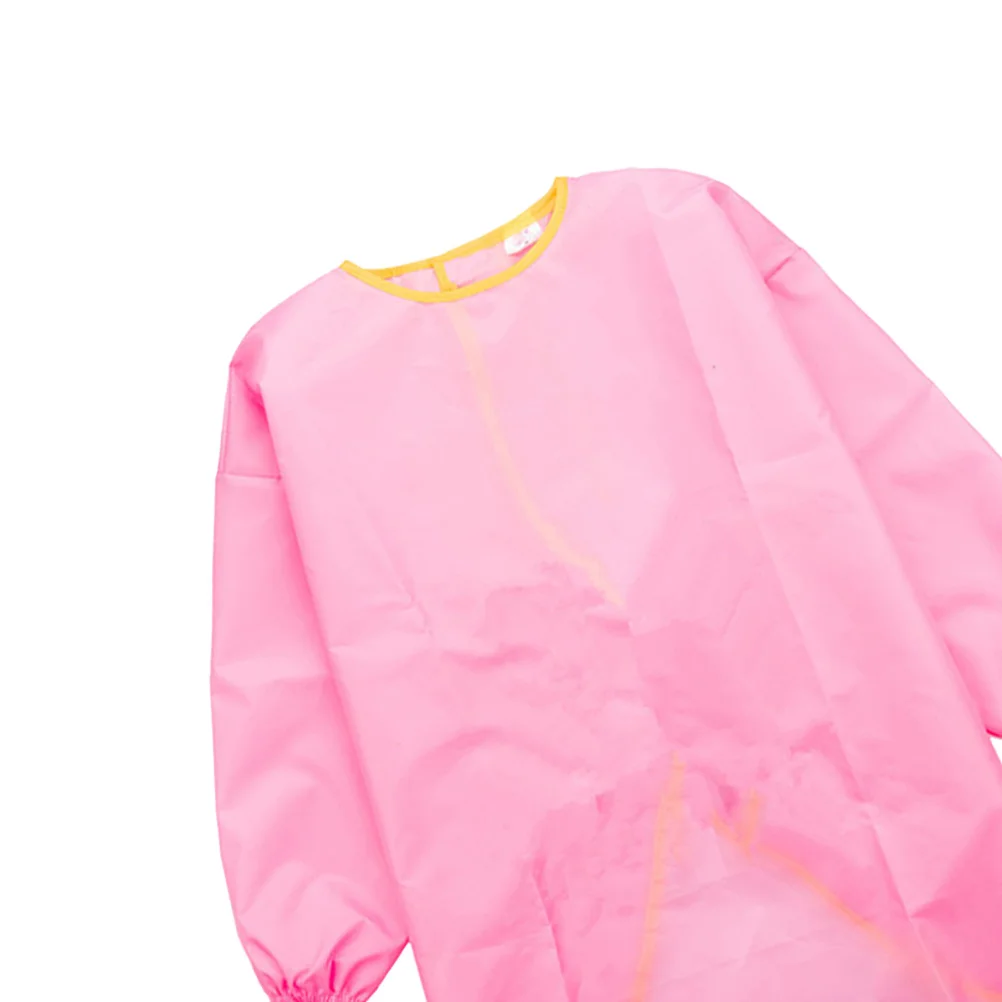 Fartuch malarski do malowania, długi rękaw, regulowany, kombinezon malarski, rozmiar 105-130 cm, różowy