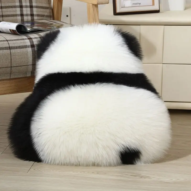 Internet celebrity same plush panda throw pillow seat cushion chair cushion pillow carpet sofa household bay window