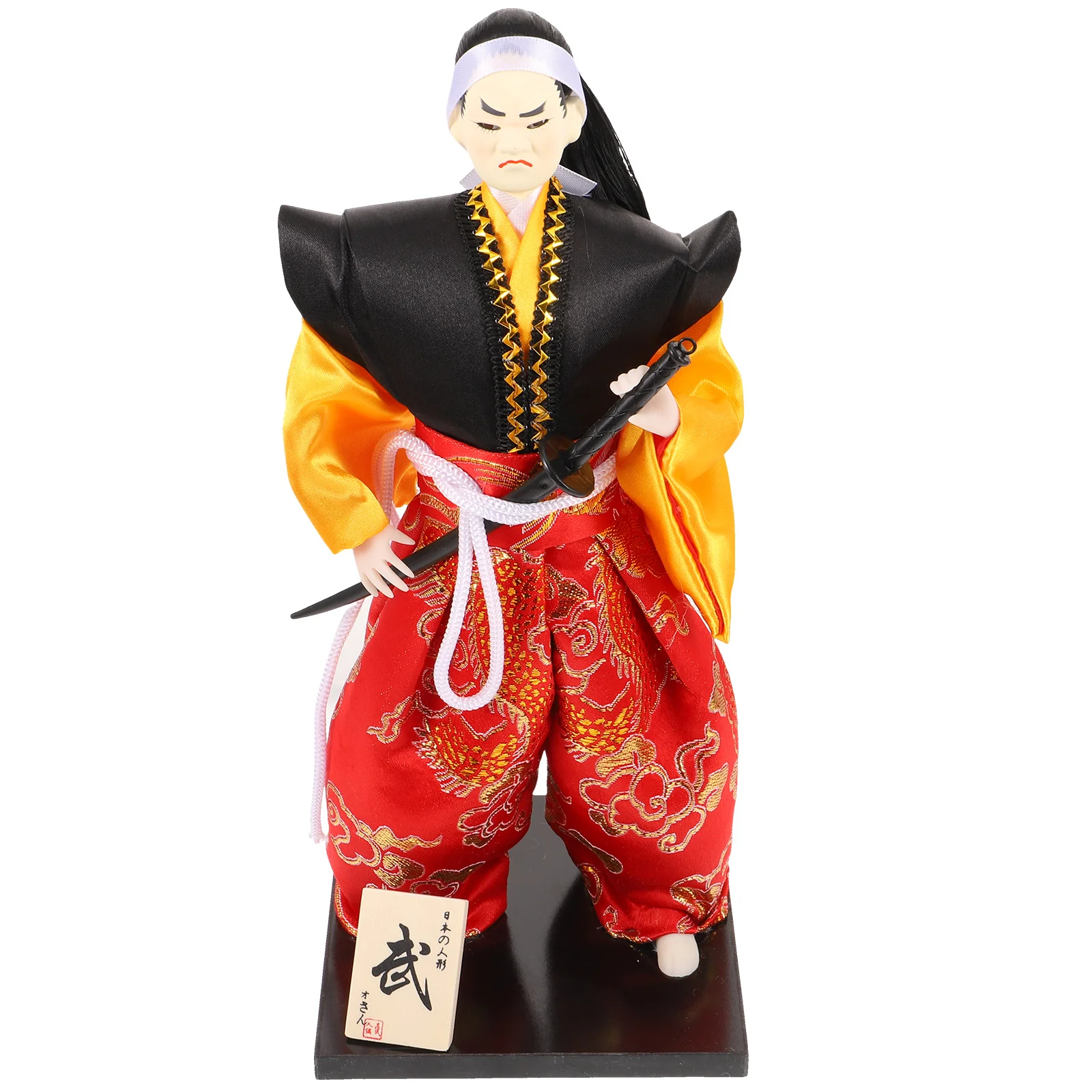 

Samurai .5 inch Home Decor Traditional Culture Japanese Party Decorations Japandi Style Tabletop Gift W099