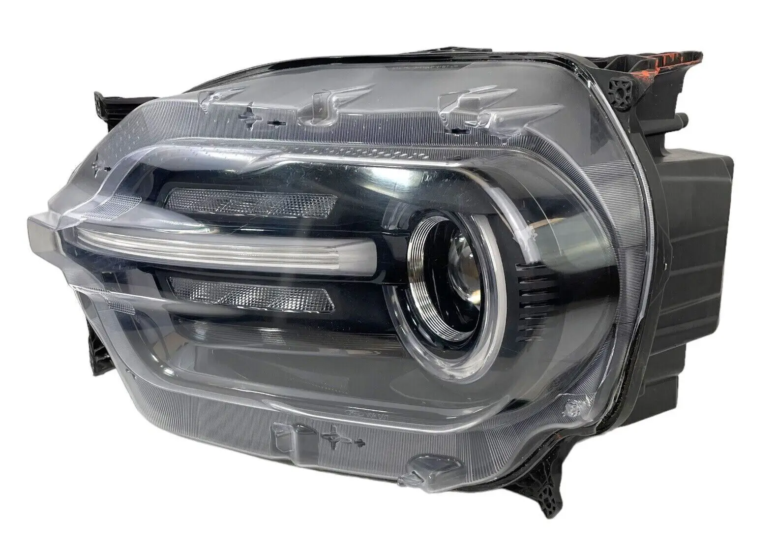 OEM LED Headlight faros Headlamp For Ford Bronco 2021-2024 w/o LED Signature light Black Front Lamp FO2502412 M1PB-13W030-A