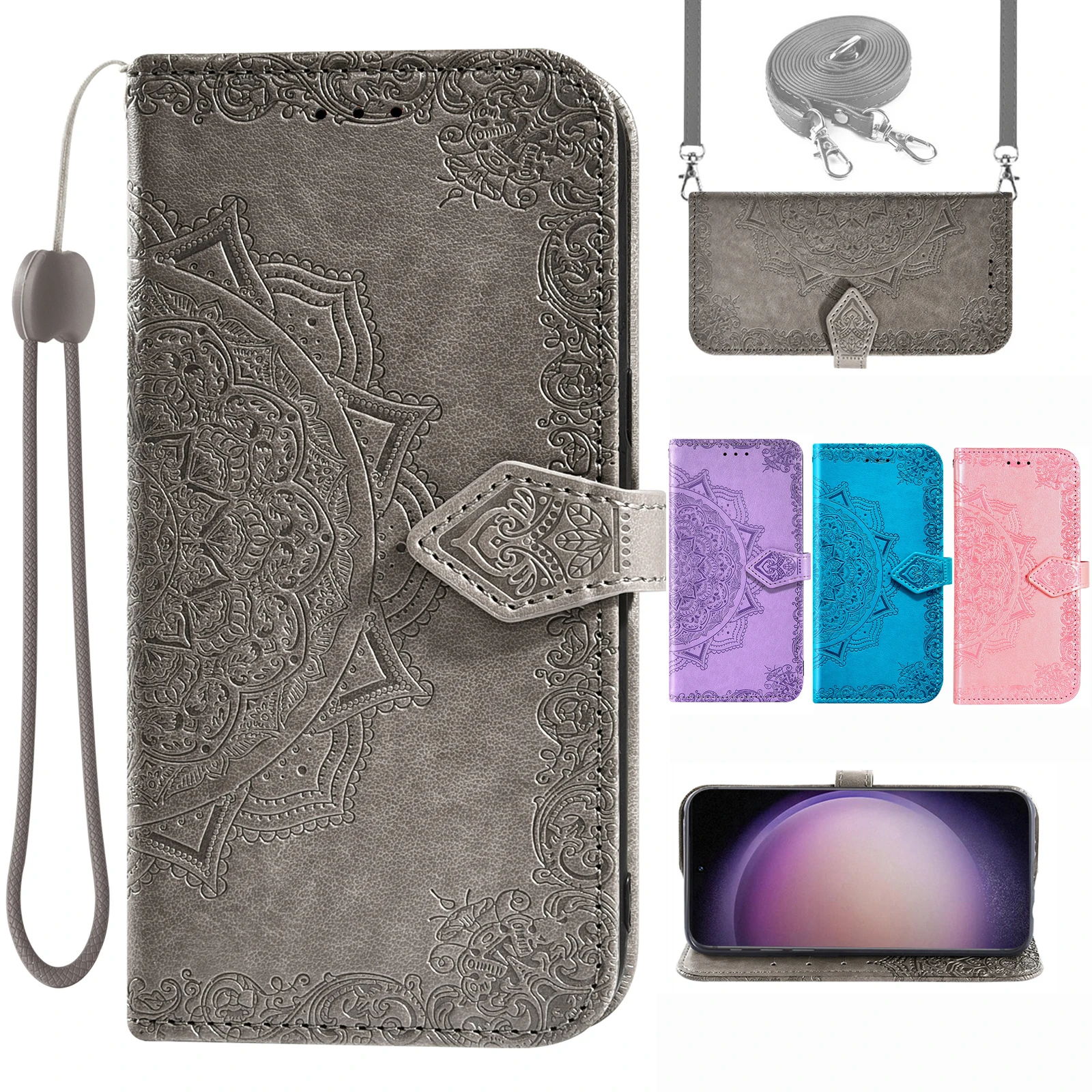 Lantejoula Glitter Flip Cover para Motorola, Carteira de couro para telefone, Motorola Moto G Power, Stylus Rápido Pure Play, Z4 Force, Z3, G5S, G60S, G4 Plus