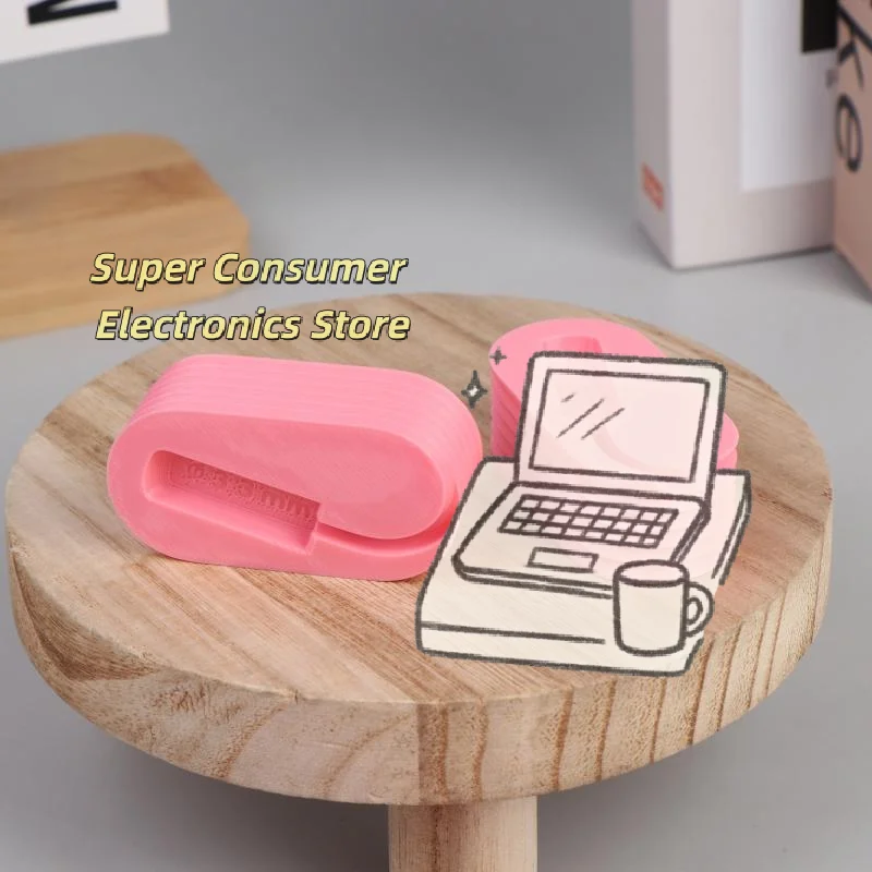 Silicone Cable Organizer 2/4/6Pcs Easy Winding Snug Fit Portable Cord Keeper for Travel Earphone Charger Cable Storage
