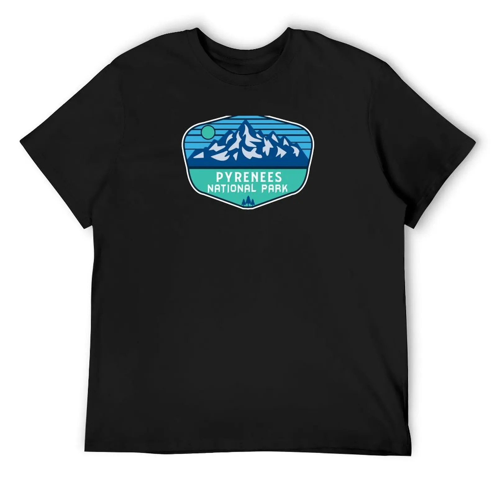 

Pyrenees National Park-Vintage T-Shirt graphics oversized basketball graphic tees shirts graphic tee men