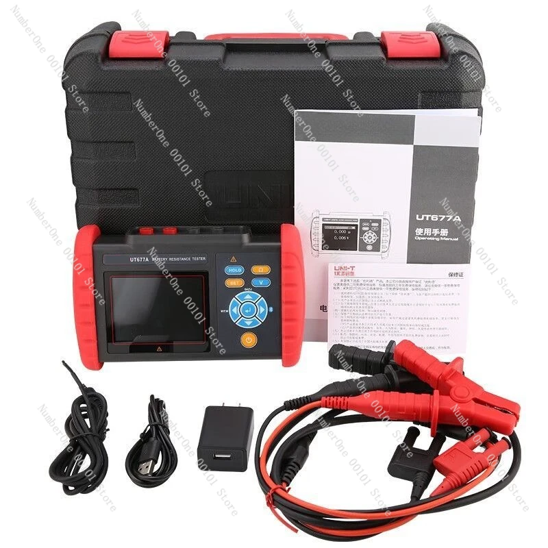 Multifunctional Battery IR Analyzer High Accuracy Voltage Temperature Meter For UPS Lead-acid Lithium Battery