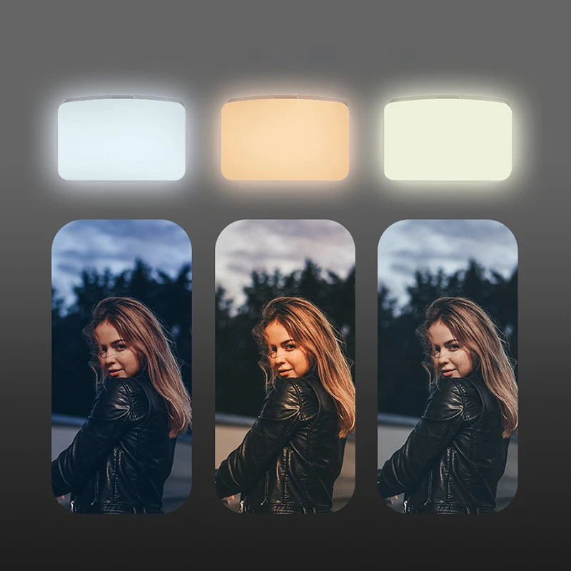 Magnetic Mobile Fill Light Mini LED Flashes For DJI OSMO Handheld Camera Long-Lasting Adjustable Protable Selfie Lights