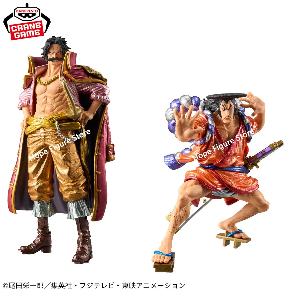 En Stock Original BANPRESTO KING OF ARTIST KOA One Piece especial Gol D Roger Kouzuki Oden figura Anime modelo genuino juguete en caja