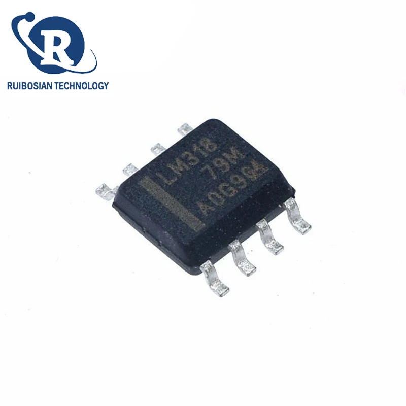 10PCS LM318DR SOP-8 LM318D LM318M LM318MX LF318M LM318 Operational amplifiers