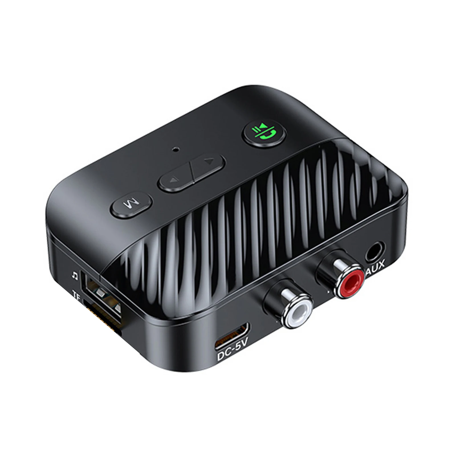 

Приемник Bluetooth 5.3, беспроводной 3,5 мм AUX на 2 RCA USB-аудиоадаптер