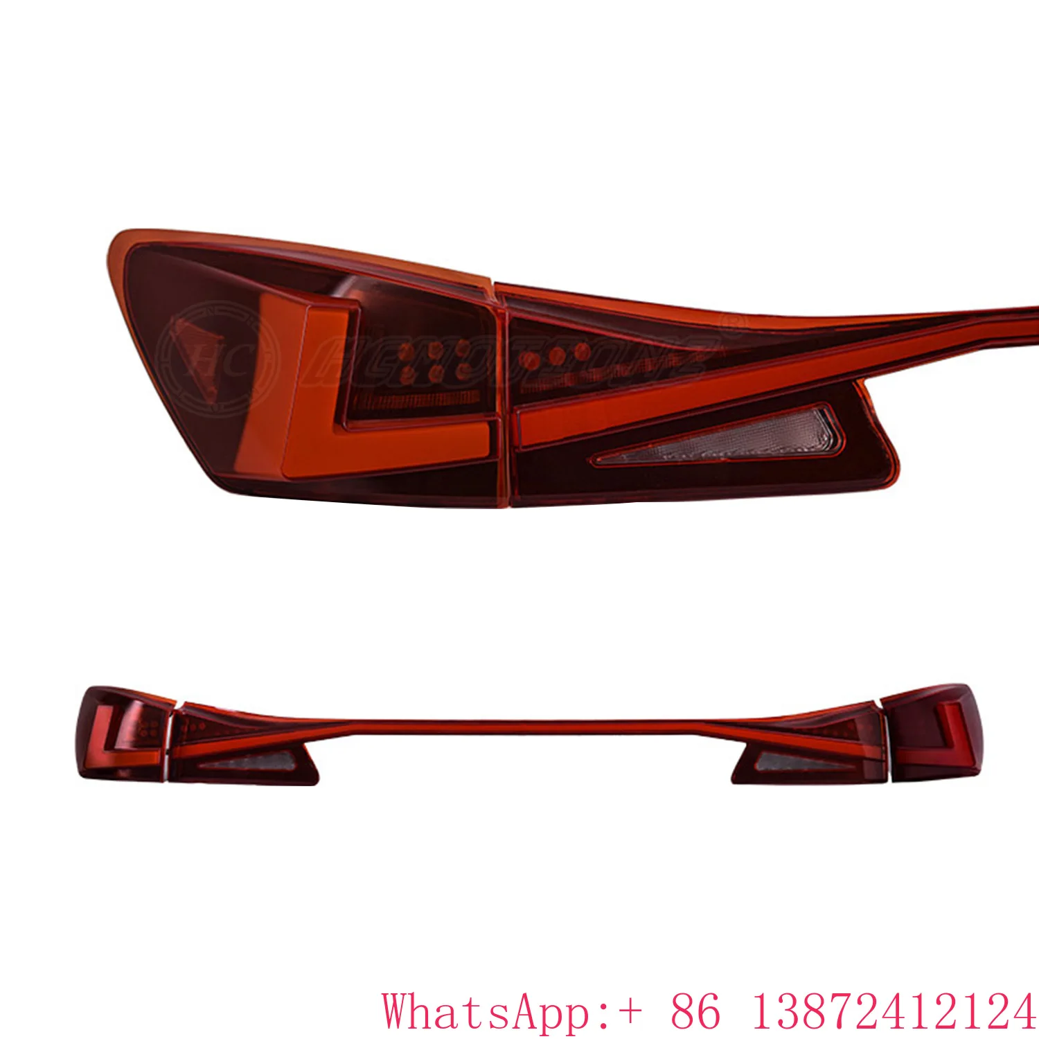 

HCMOTIONZ V3 Start up Animation DRL IS350 ISF IS 220d With Trunk Across Light 2006-2013 LED Tail Lights for Lexus IS250