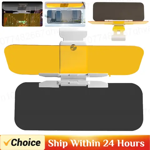 Visera de sol para coche, extensor de visera polarizada antideslumbrante, bloqueador UV, parasol HD, visión nocturna, gafas de conducción, parasol