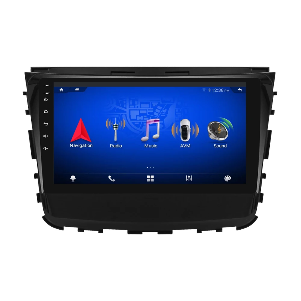 Android Car Radio Stereo 10.1 inch GPS Navigation For SSANGYONG Rexton 2019 Car Multimedia Player with Carplay