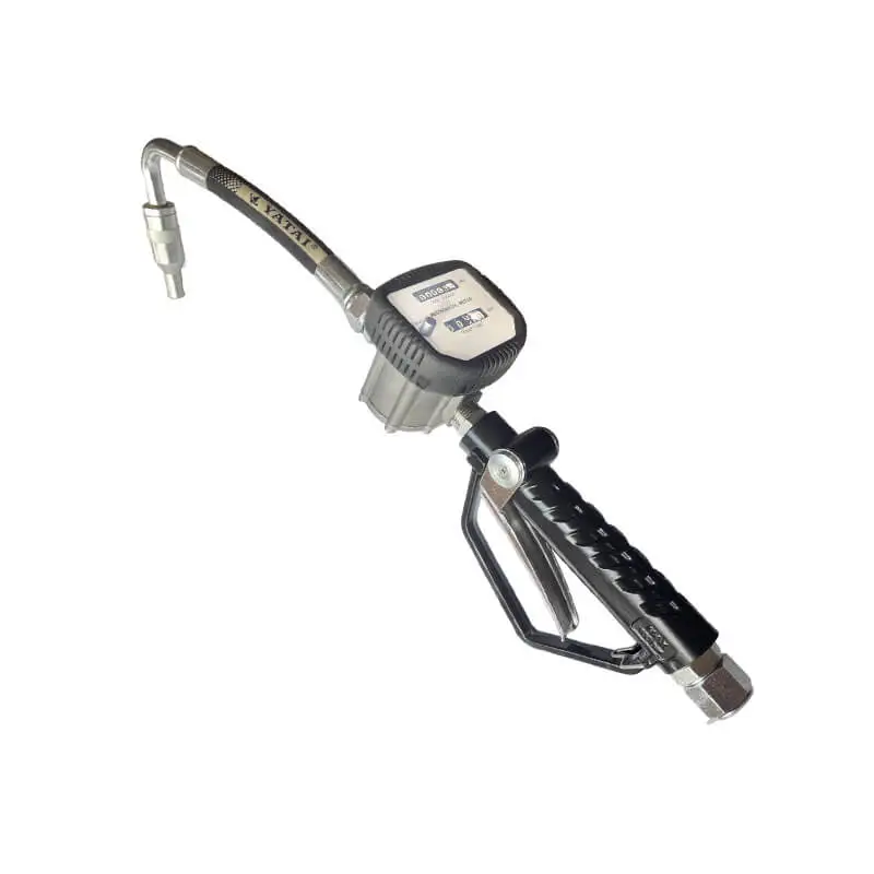 

Mechanical Flow Meter Counter Pneumatic Oil Lubricant Meter Nozzle