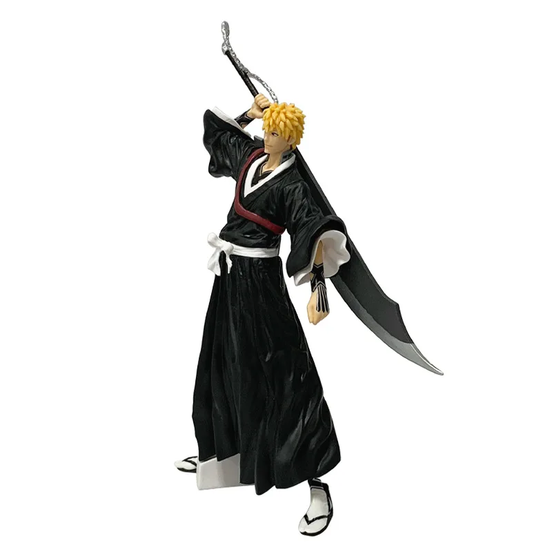 Bleach Ichigo Kurosaki Thousand Year Blood War Anime Figure Pvc Collectible Statue Desktop Decoration Model Gift For Men view 3