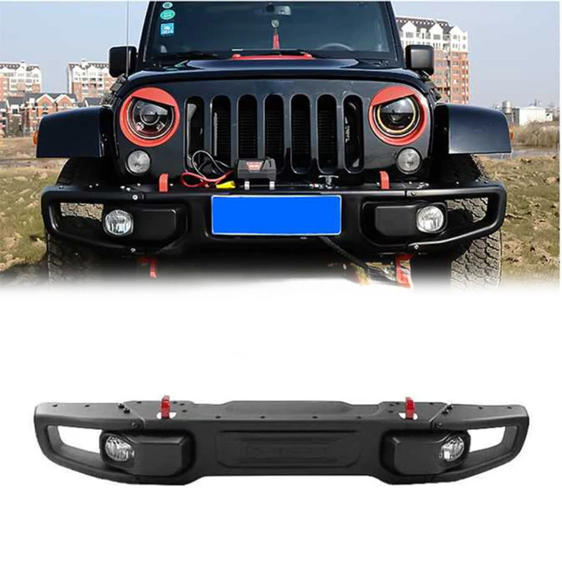 

4x4 10th Anniversary Car Offroad Accessories New Steel Aluminum Front Bumper for Jeep for Wrangler JK 2007-2017