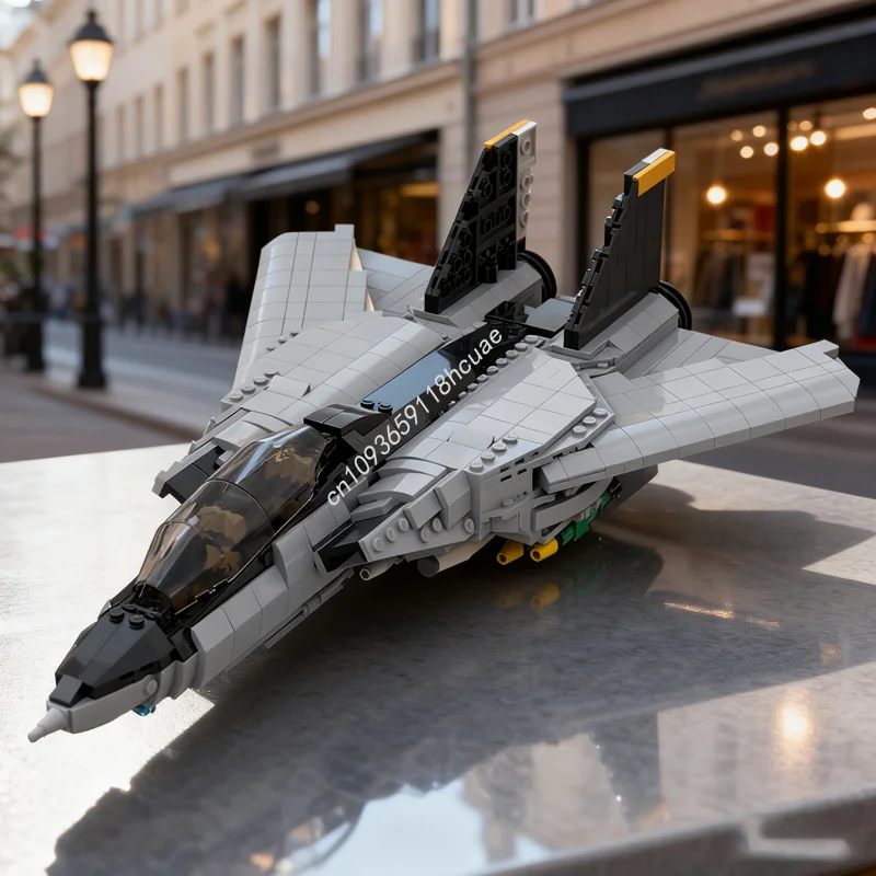 

1068 шт. MOC Grumman F Tomcat Creator Experted модель строительные блоки DIY идея рождественские подарки развивающие игрушки кирпич детский день рождения