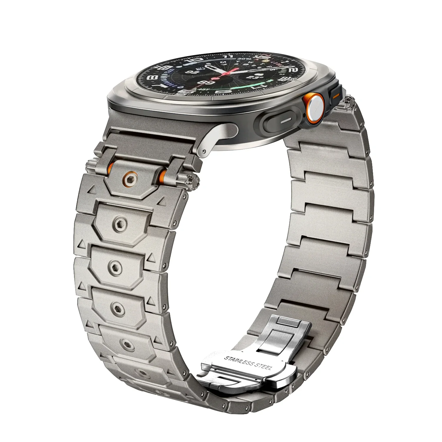 Stainless Steel Luxury Strap for Samsung Galaxy Watch Ultra 7 Band 47mm Men Business Bracelet Correa for samsung ultra Watchband