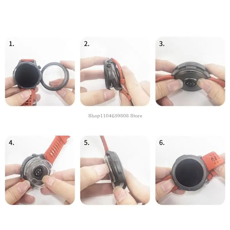 

Металлическая защита для часов Технология поглощения ударов Гладкие поверхности Деловая повседневная незаменимая вещь