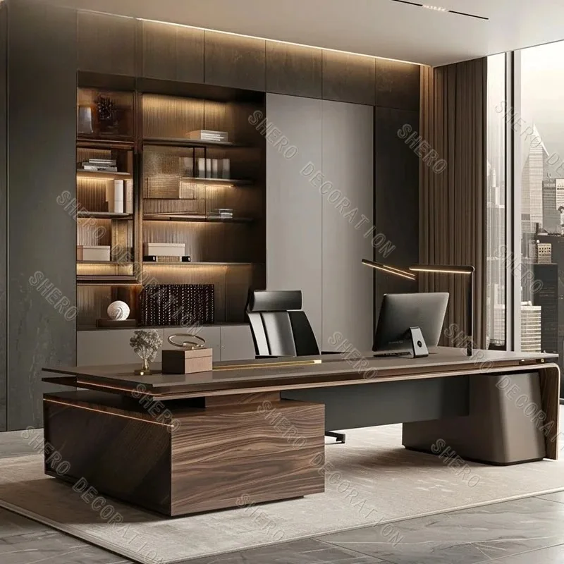 Office Furniture Boss Desk Manager Executive Office  CEO Deluxe Boss