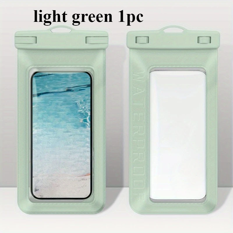 1 Stück Transparente Wasserdichte Handytasche Große Allzweck-Tauch- und Schwimmtasche für Thermalquellen Smartphone Wasserdichte Tasche – Detail 4