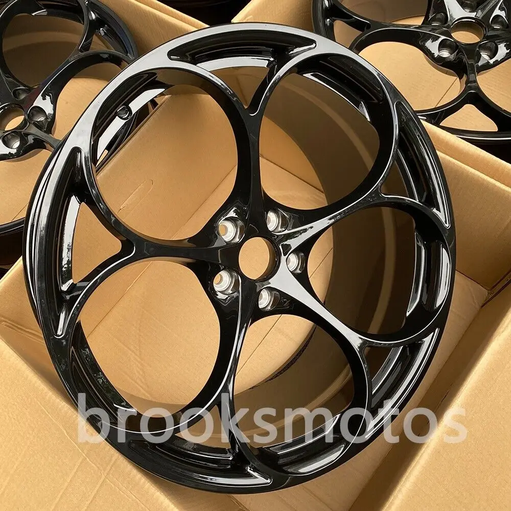 20" STAGGERED GLOSS BLACK STYLE FORGED WHEELS RIMS FIT 2013+ PORSCHE CAYMAN 981