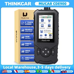 MUCAR CDE900 Obd2 Scanner for Auto Car Diagnostic Tools Obd 2 Version Diagnosis Lifetime Free Update Code Reader Scanner Tools